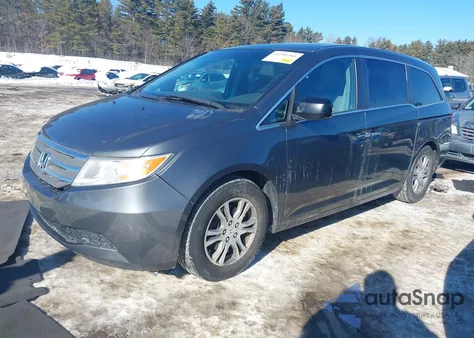 2011 Honda Odyssey Ex-L из США, поврежденный, VIN 5FNRL5H69BB077197